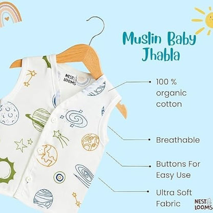 Sleeveless Jhabla - Pack of 3