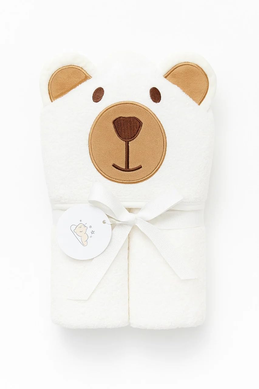 Baby Hooded Towel – Little Brown Bear