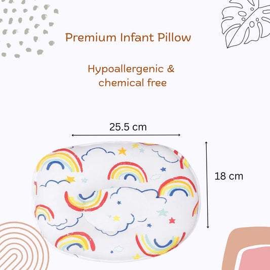 Infant Pillow - Rainbow Cuddle Cloud