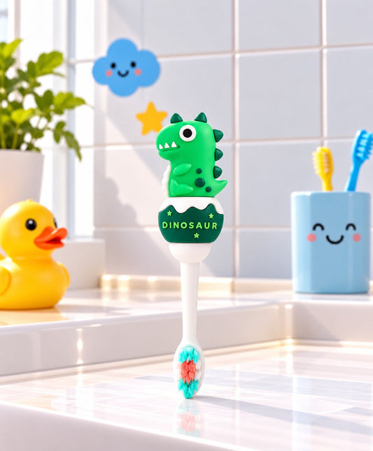 Toddler Toothbrush - Green Dino
