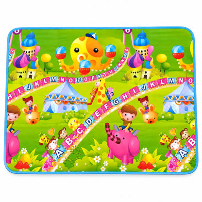 Reversible Baby Play Mat - Circus Fun & Ocean Sun