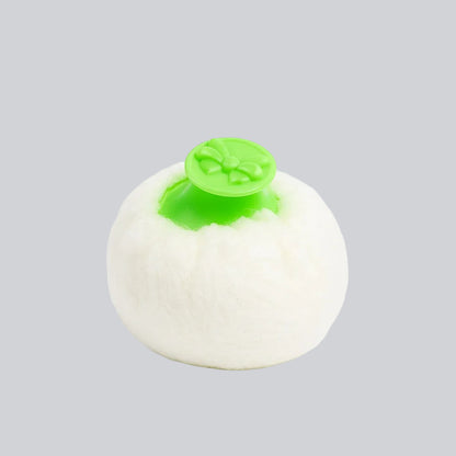 Powder Puff With Case - Lime Splash