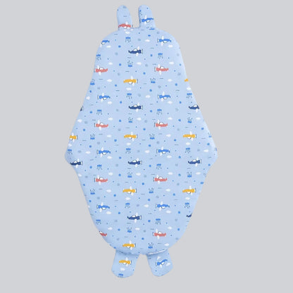Baby Hooded Wrapper  - Sky Explorer
