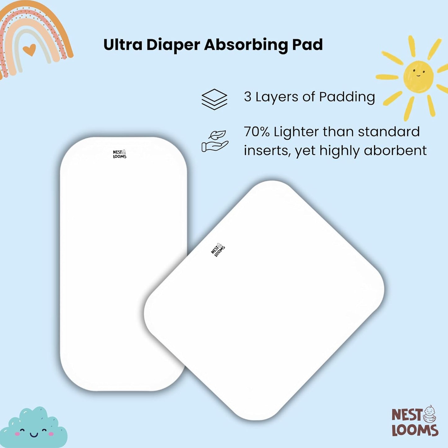 Reusable Cloth Diaper - Aqua Adventures