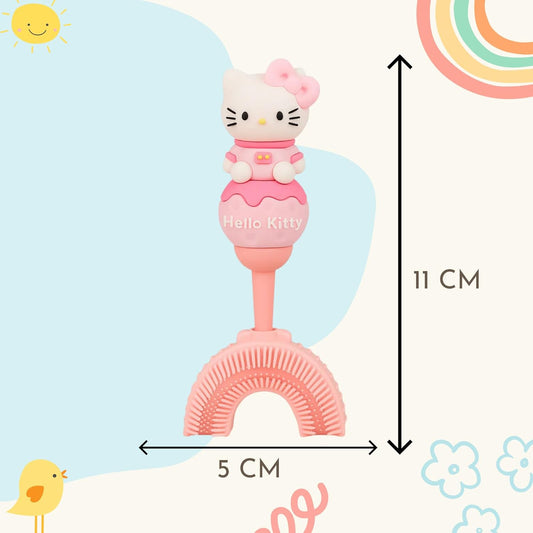 U-Shaped Toothbrush - Hello Kitty