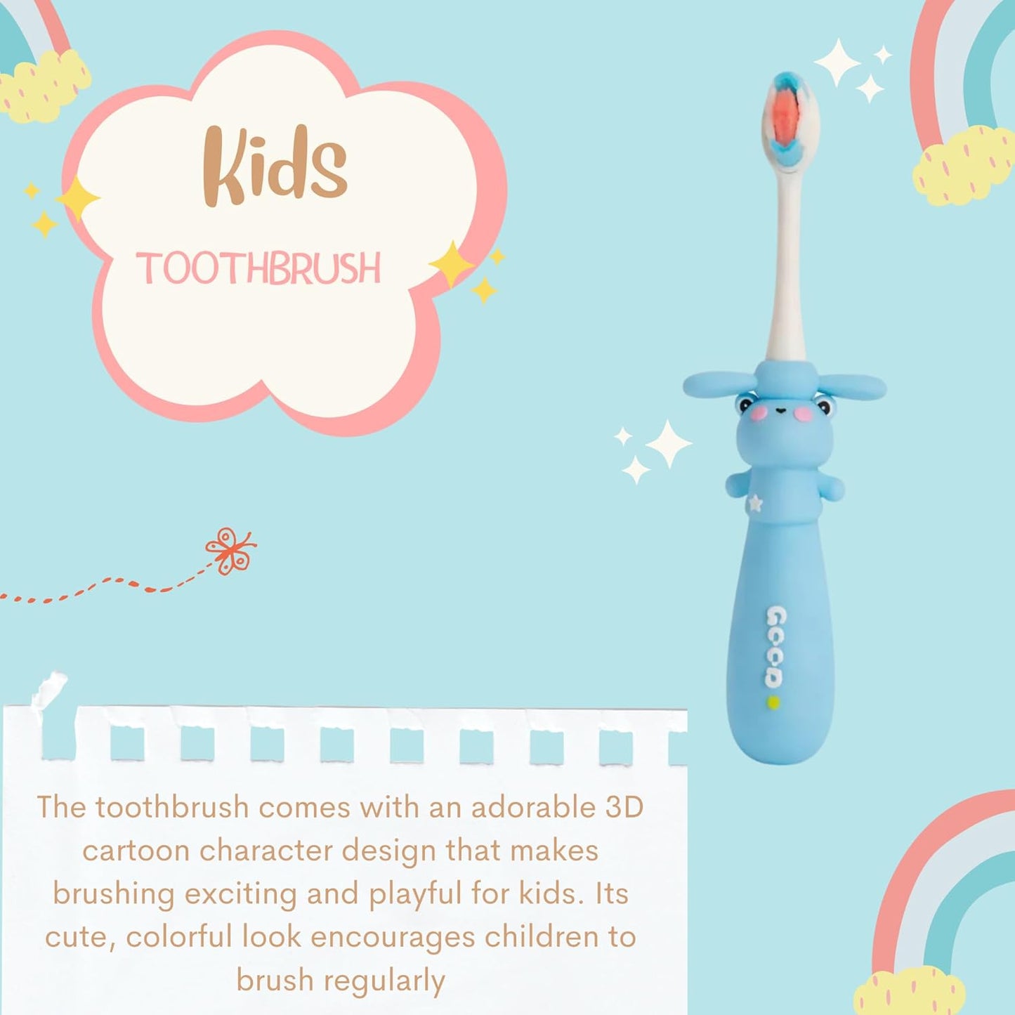 Kids Toothbrush - Puppy Pop