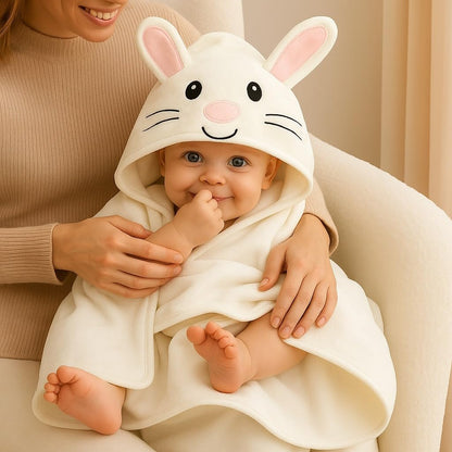 Baby Hooded Towel – Peachy Muffin