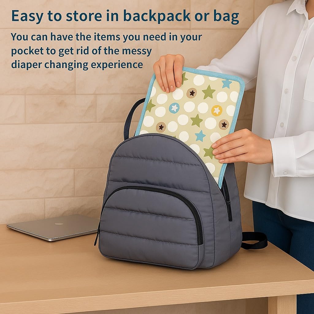 Portable Diaper Changing Mat - Twinkle Stars