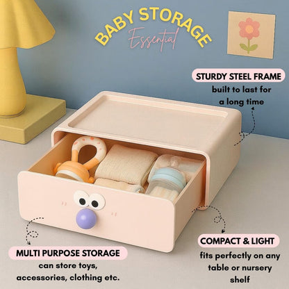 Cute Storage Drawer - Pink