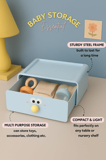 Cute Storage Drawer - Blue