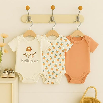 Cotton Baby Onesie - Sweet blossom