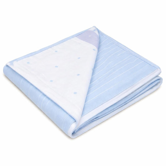 Cotton Baby Blanket - Breezy Giraffe