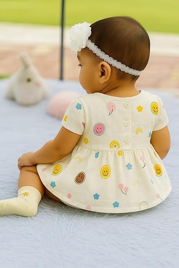 Muslin Frock- Smiley