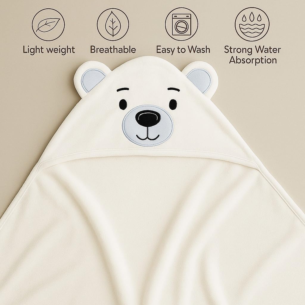 Baby Hooded Towel – Icy Bear