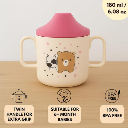 Baby Spout Sipper Cup - Solid (Pink)