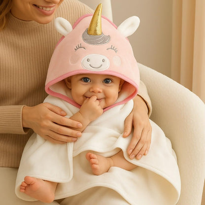 Baby Hooded Towel – Sparkle Unicorn