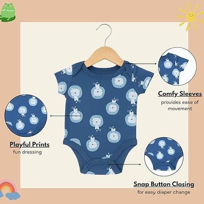Cotton Baby Onesie - Little lion