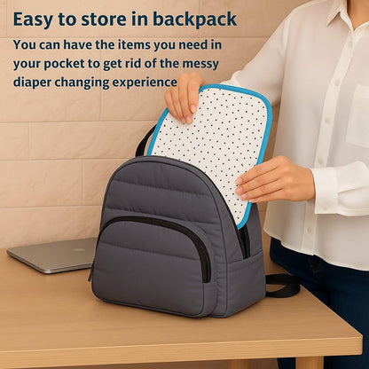 Portable Diaper Changing Mat - Tiny Dots