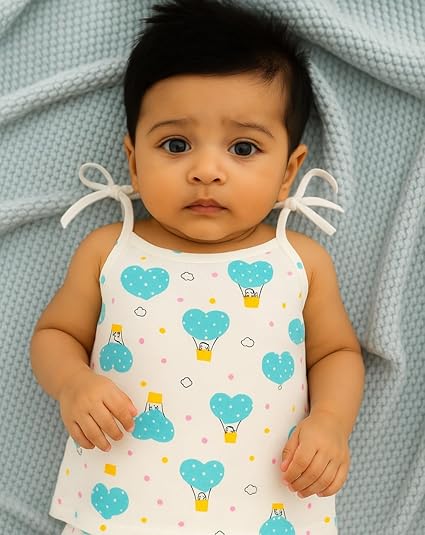 Dori Jhabla- Organic Cotton Muslin- Combo of 5 (cloud ride, galaxy dreams, sunny bunny, tiny wheels, rainbow dreams)
