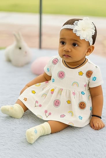 Muslin Frock- Smiley