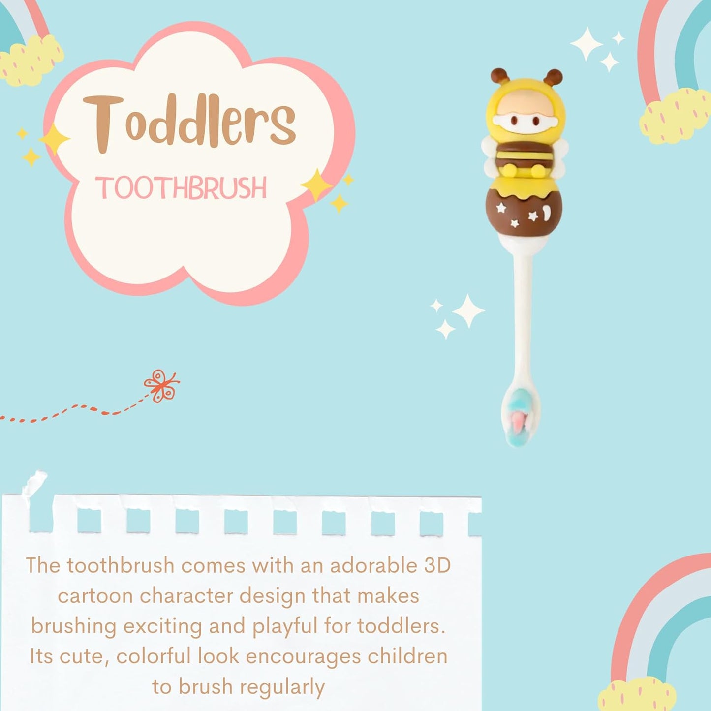 Toddler Toothbrush - Buzzy Bee