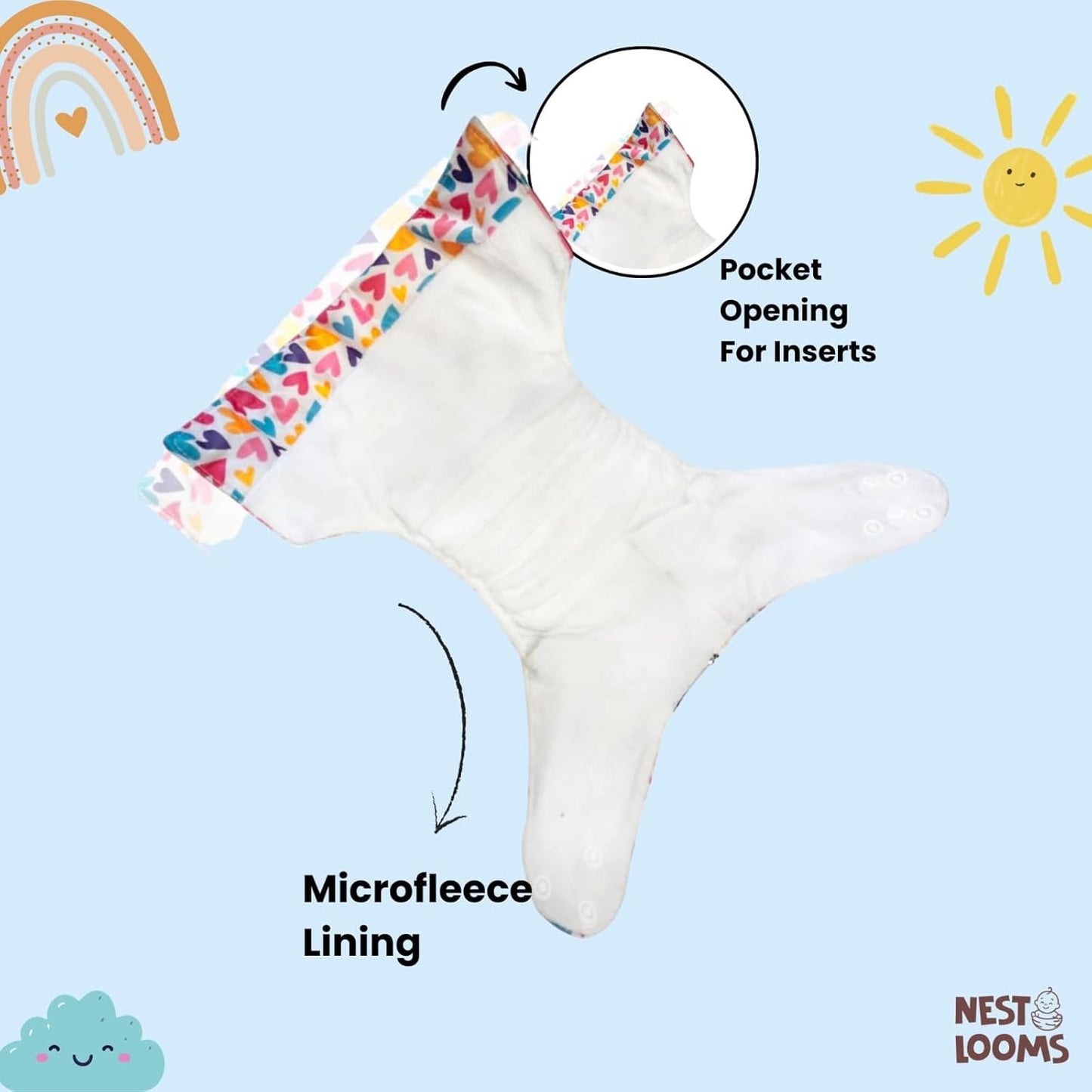 Reusable Cloth Diaper combo