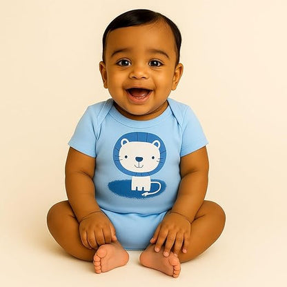 Cotton Baby Onesie - Little lion