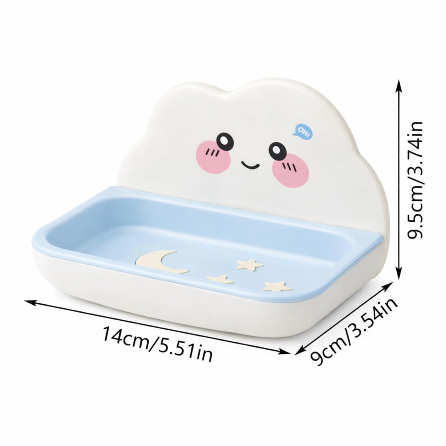 Soap Holder - Galaxy Stars - Blue