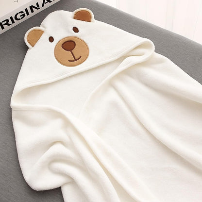 Baby Hooded Towel – Little Brown Bear