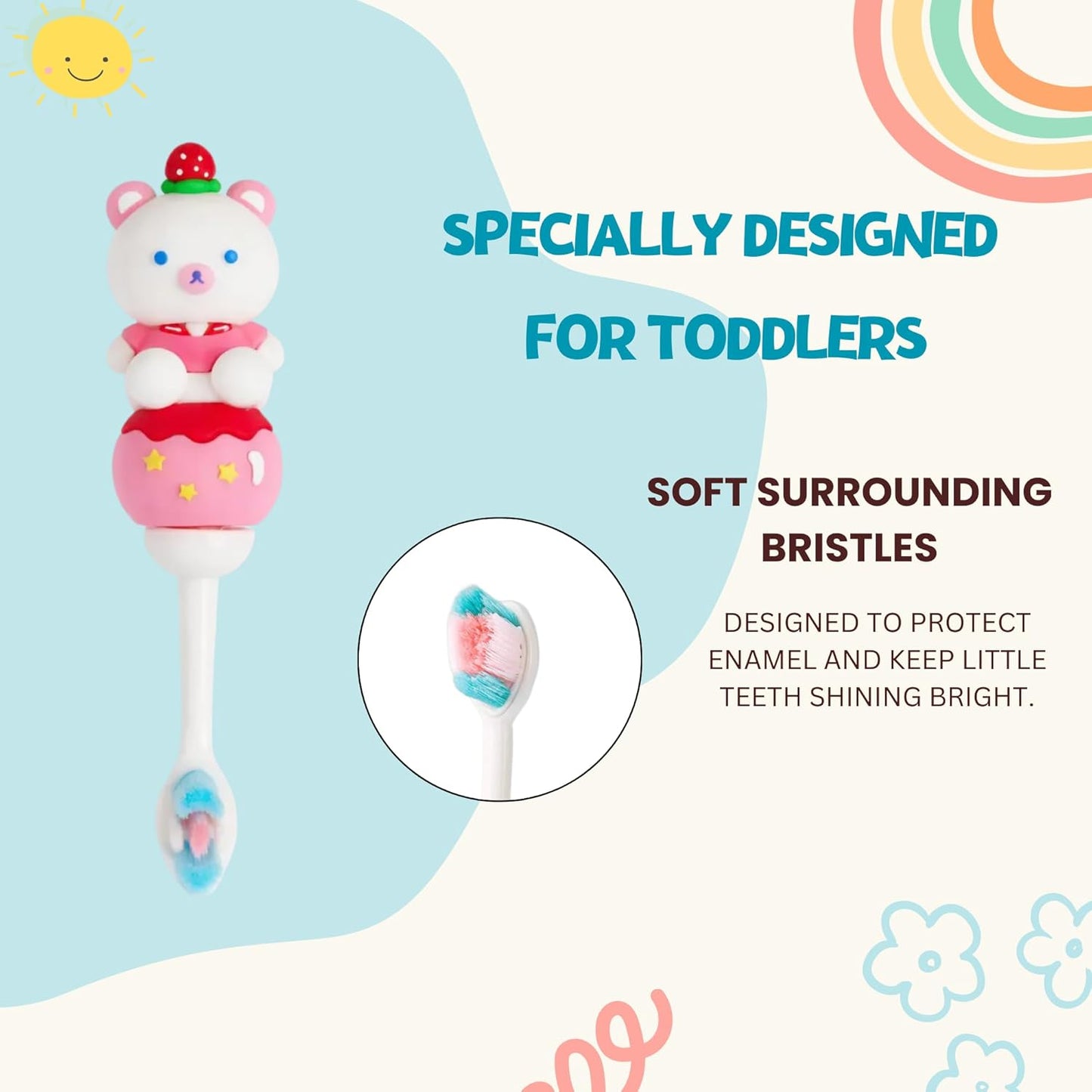 Toddler Toothbrush - Strawberry Sprinkle