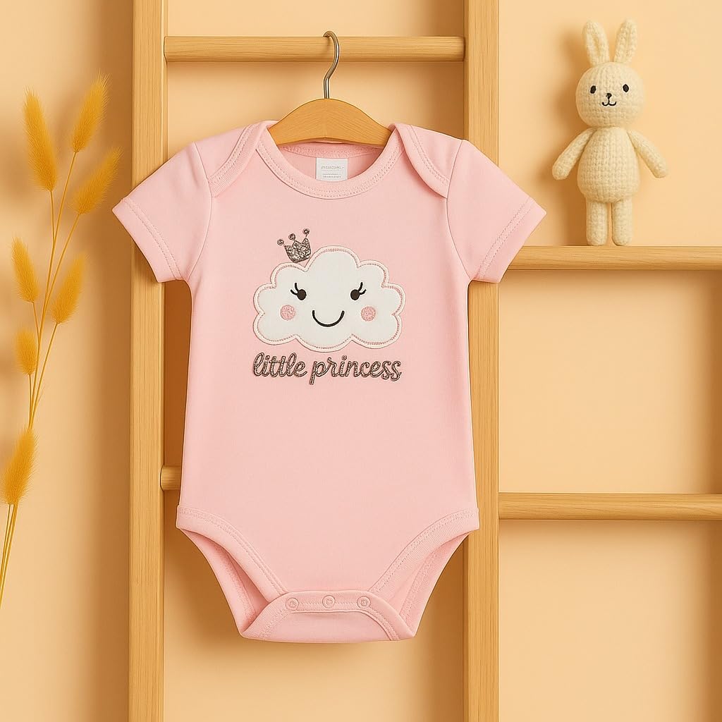 4 pcs Baby Clothing Gift Set - Pink Cloud Dreams