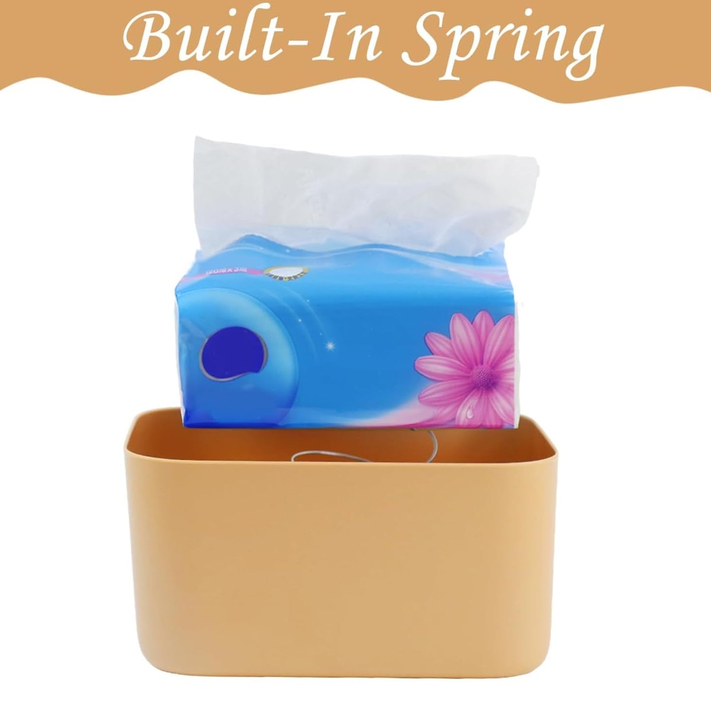 Decorative Baby Wipes & Tissue Storage Box - Brownie Drip