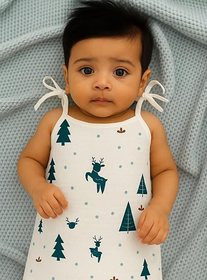 Dori Jhabla- Organic Cotton Muslin-Combo of 3 (mickey love, christmas wonderland, rainbow dreams)