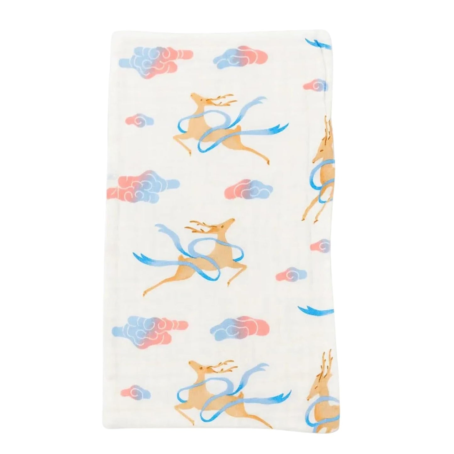 Organic Cotton Burp Cloth - Sky Dancer
