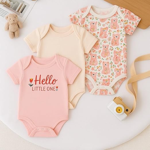 Cotton Baby Onesie - Little one