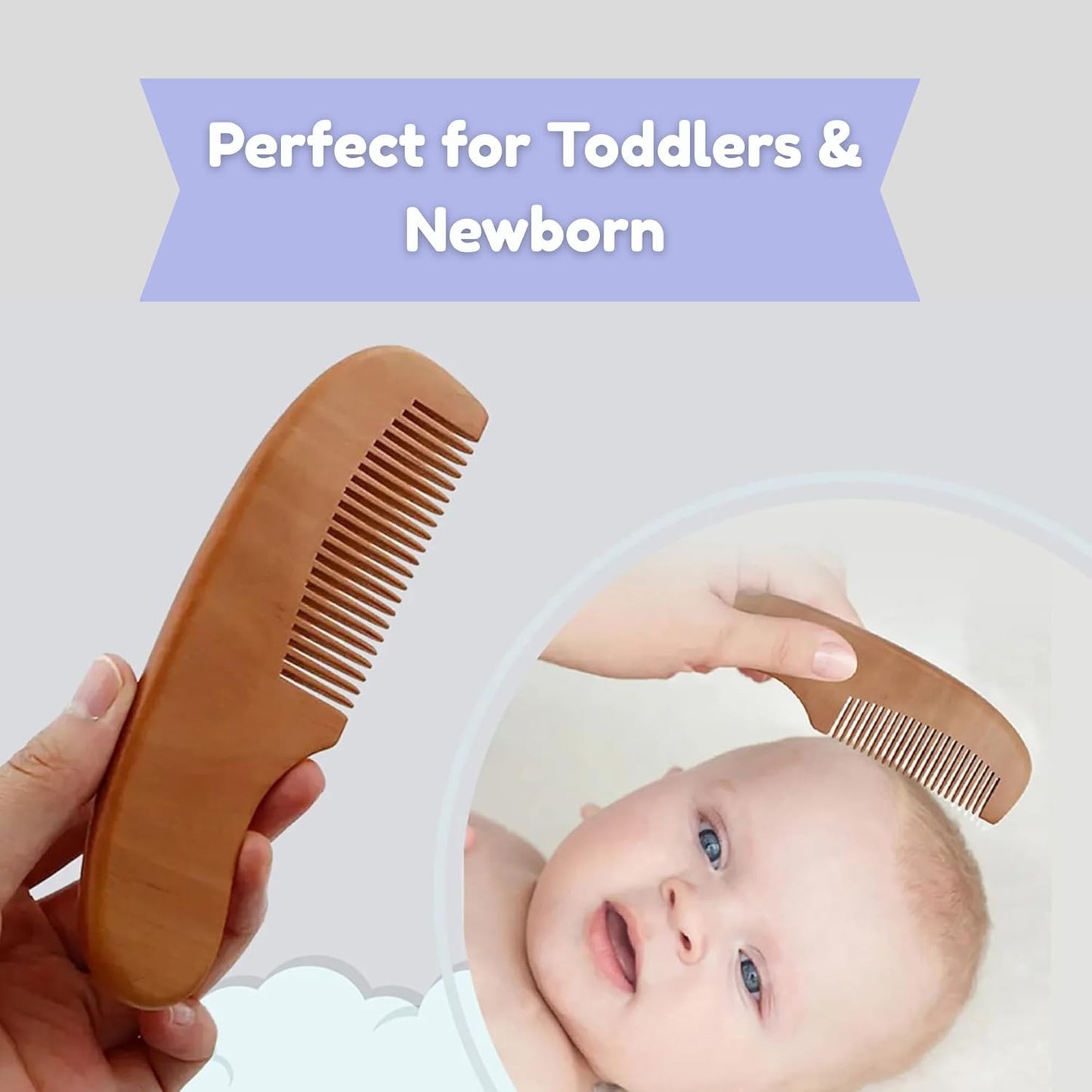 Baby Wooden Comb