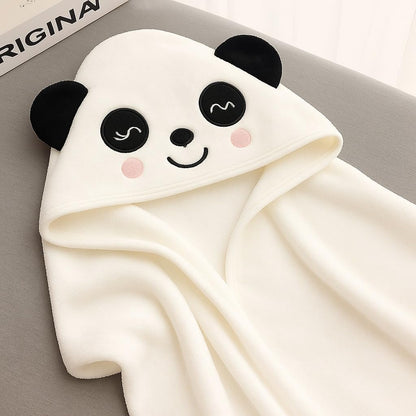Baby Hooded Towel – Smiley Panda
