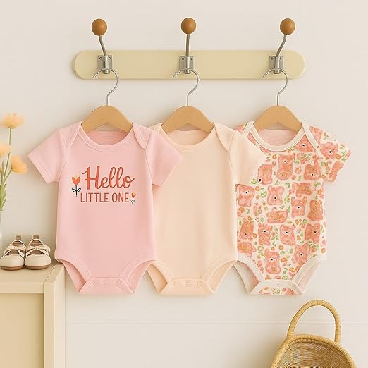 Cotton Baby Onesie - Little one