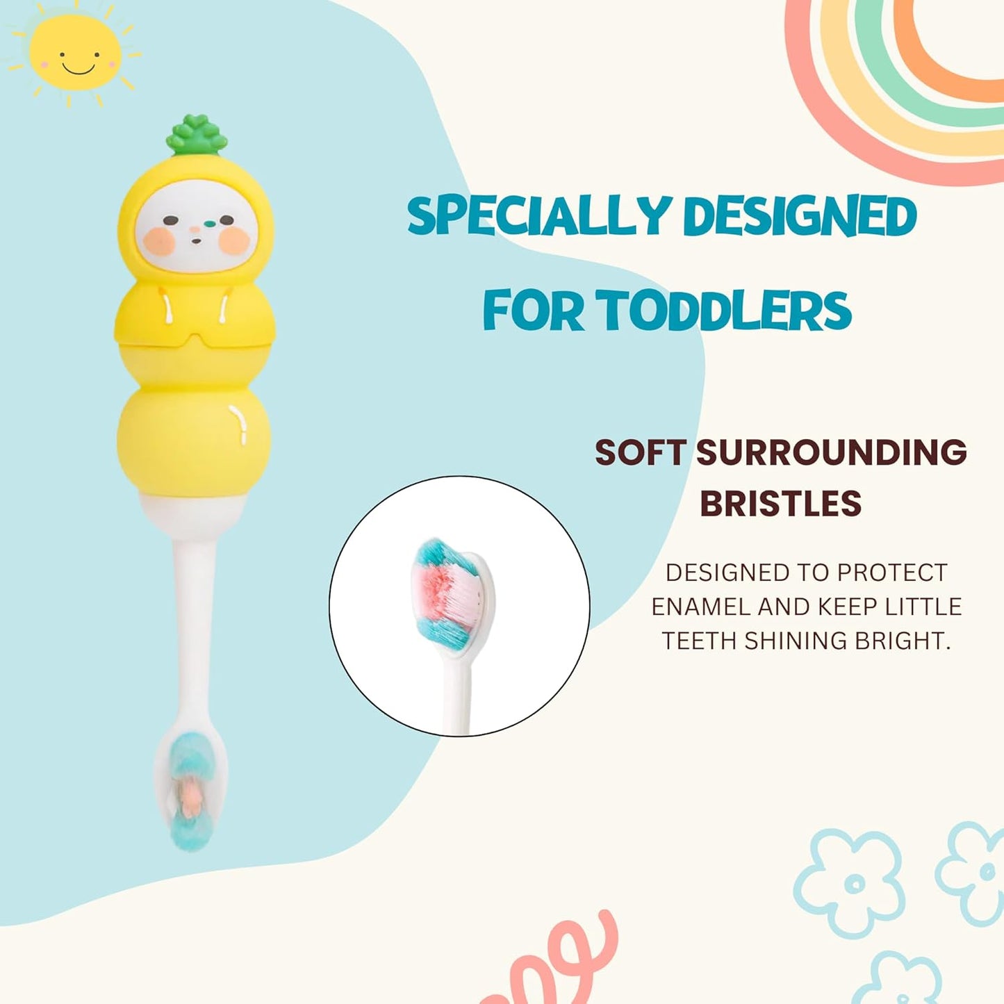 Toddler Toothbrush - Sunny Pineapple
