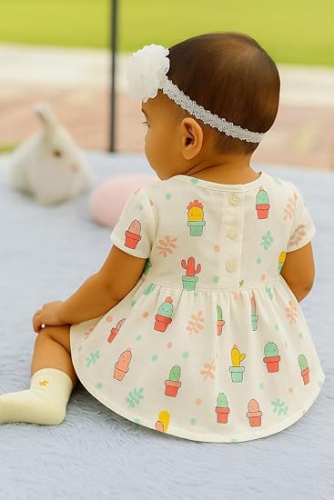 Muslin Frock - Cactus Cutie