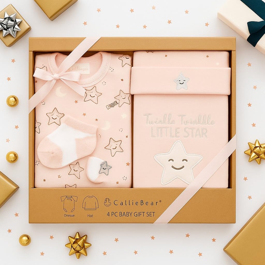 4 pcs Baby Clothing Gift Set - Twinkle Star