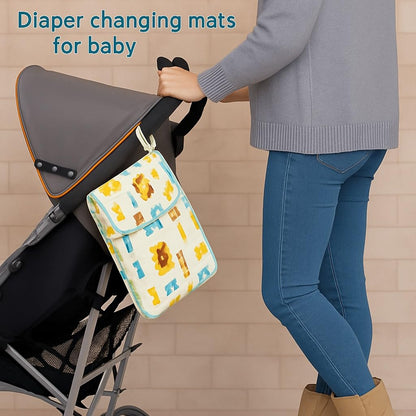 Portable Diaper Changing Mat - Animal Kingdom