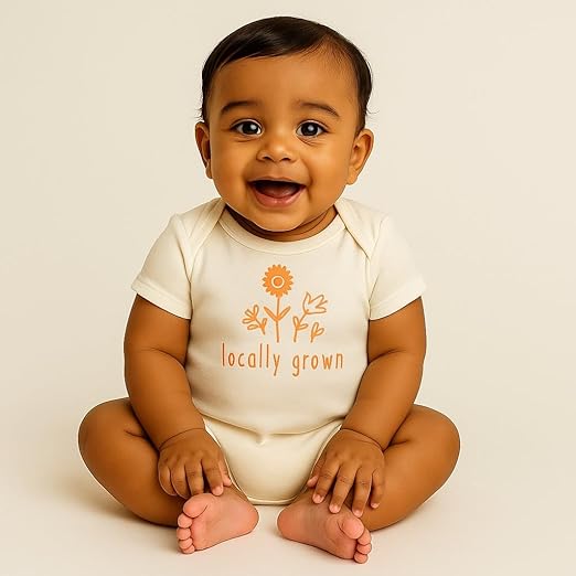 Cotton Baby Onesie - Sweet blossom