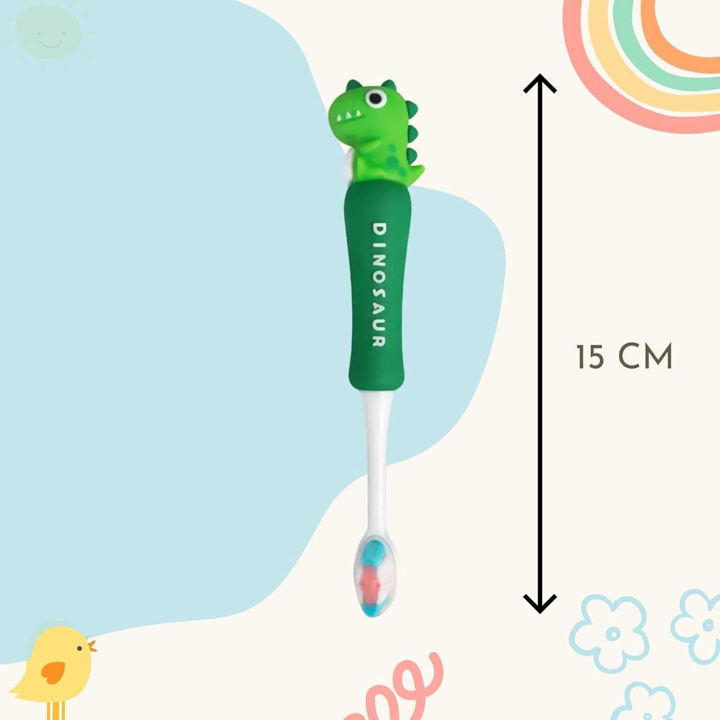 Kids Toothbrush - Forest Dino