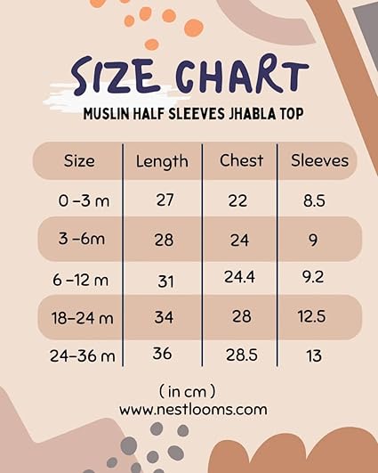 Half Sleeves Jhabla Set - Organic Cotton Muslin - Tiny Wheels
