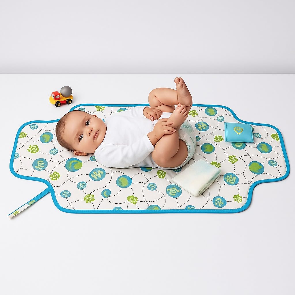 Portable Diaper Changing Mat - Forest Friends