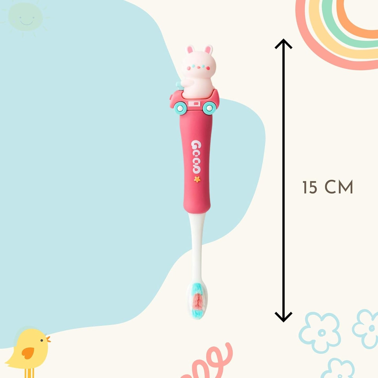 Kids Toothbrush - Vroom Bunny