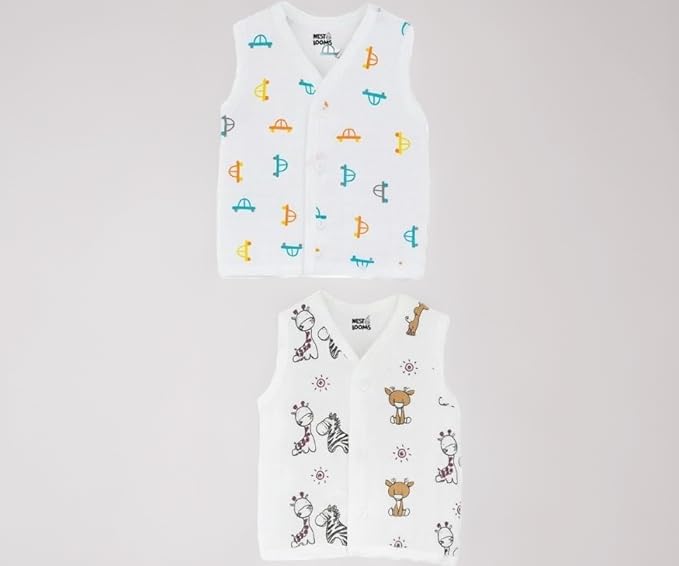 Sleeveless Jhabla - Pack of 2