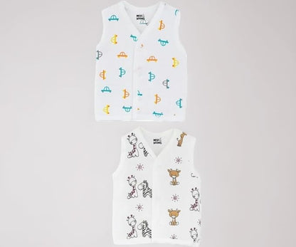 Sleeveless Jhabla - Pack of 2