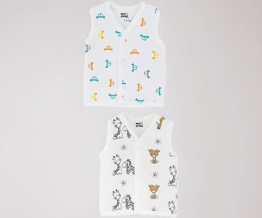 Sleeveless Jhabla - Pack of 2